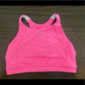 Fleo Electric Pink Heather Jordaine Sports Bra XS